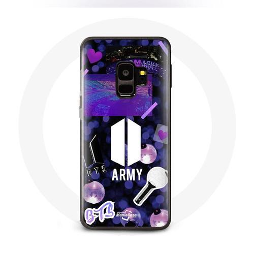 Coque Pour Samsung Galaxy S9 Bangtan Sonyeondan Bts Logo Army Bomb ... on Productcaster.