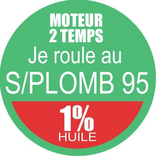 Sans Plomb 95 - Mélange 1 De 10cm - Sticker/Autocollant on Productcaster.