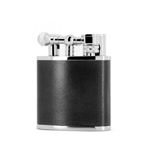 Briquet De Table Double Flamme Torche Peter Charles Cuir Gris on Productcaster.