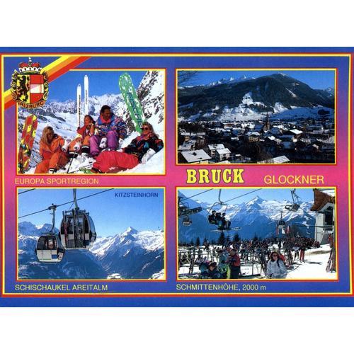 Carte Postale De Bruck (Autriche) Glockner, 4 Vues on Productcaster.