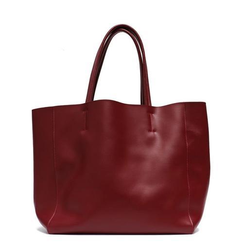 Luxury Brand Cow Leather Tote Bags Designer Cowhide Handbags Women ... on Productcaster.