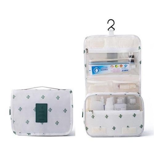 Nylon Travel Set Makeup Bag High Capacity Cosmetic Bags For Women B... on Productcaster.