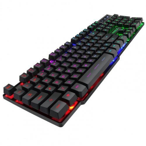 clavier de Gamer, Plug and Play, avec trou de dérivation de liquide... on Productcaster.