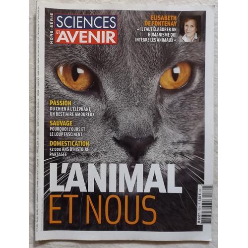 Sciences Et Avenir Hors Serie 170 H L'animal Et Nous on Productcaster.