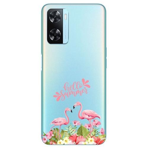 Coque Oppo A77 Et Realme Narzo 50 5g Flamant Hello on Productcaster.