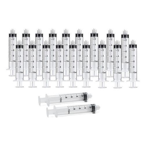 Seringue Luer Lock En Plastique, 10ml, Avec Embout Luer Lock, Sans ... on Productcaster.