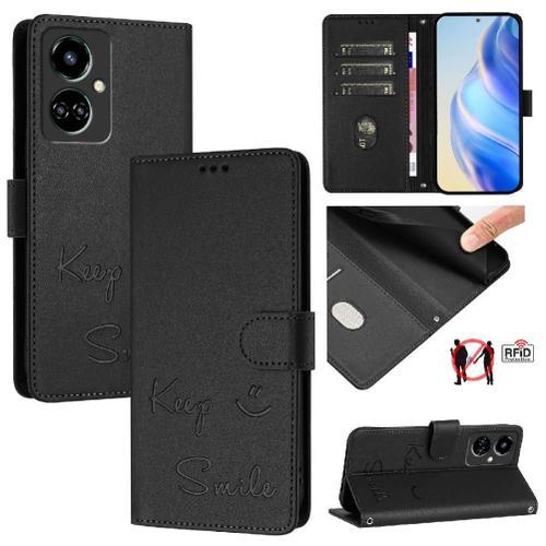 Étui Pour Tecno Camon 19 Porte-Cartes Portefeuille Cuir Pu Couvertu... on Productcaster.