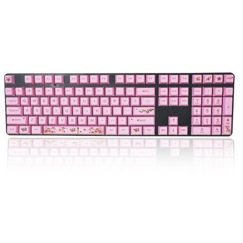 1 Set Remplaçable OEM PBT 108 Keycaps Colorant-sublimation Clavier ... on Productcaster.