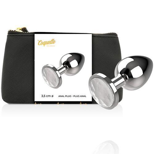 Coquette Chic Desire Plug Anal Metal Couleur Transparent Taille M 3... on Productcaster.