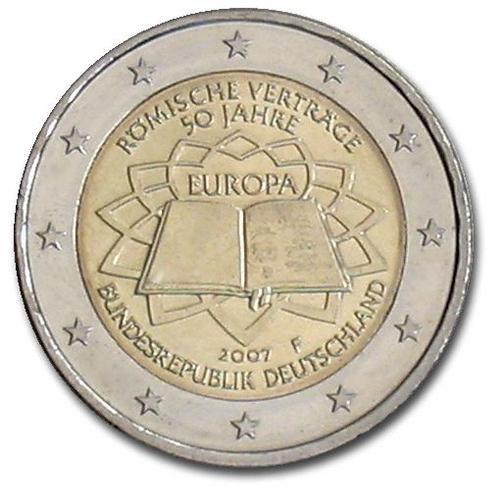 2 Euros Allemagne 2007: Traité De Rome- Atelier F- Unc on Productcaster.