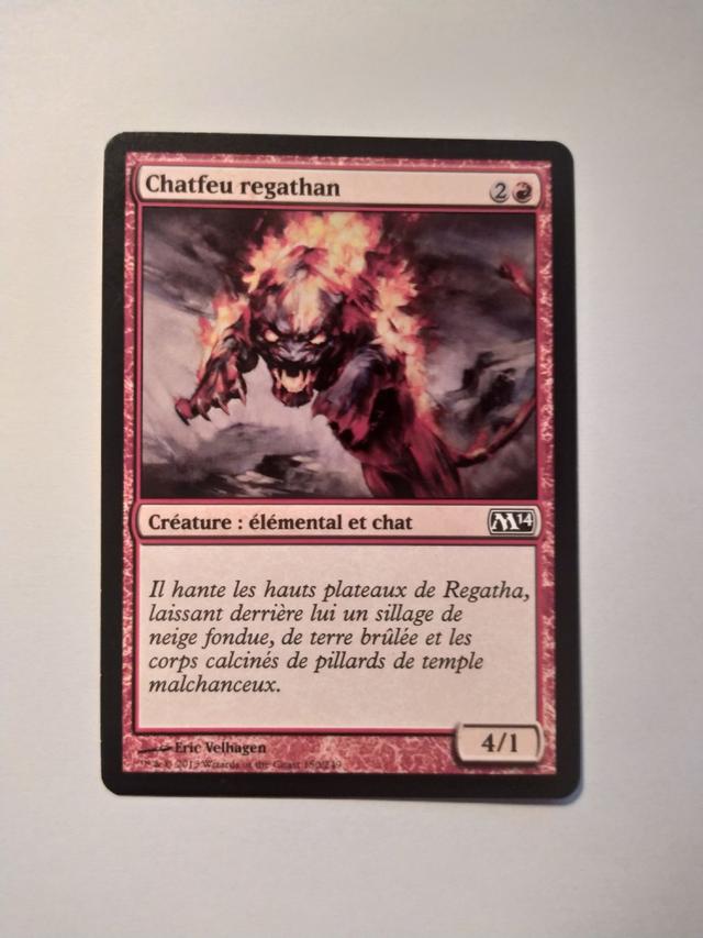 Regathan Firecat // Chatfeu Regathan (Magic 2014) on Productcaster.