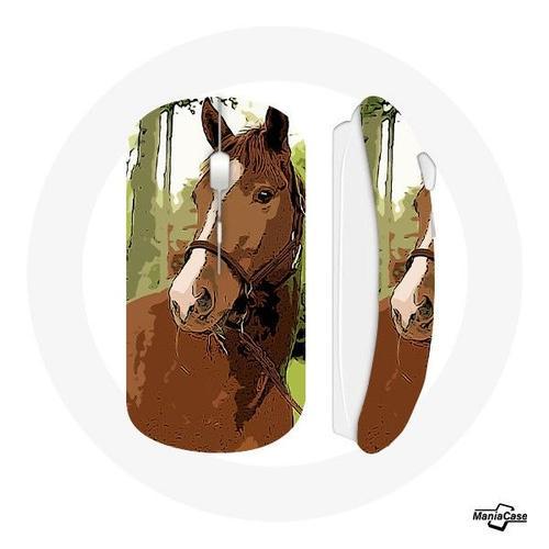 Souris Sans Fil Quarter Horse Marron Race de cheval on Productcaster.