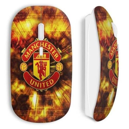 Souris Sans Fil Manchester United Football Club Logo on Productcaster.