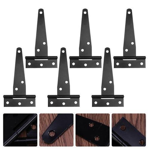 6 PCS 4 inch T-Sangle Hangar charnière Sangle de Porte Sangle de Po... on Productcaster.