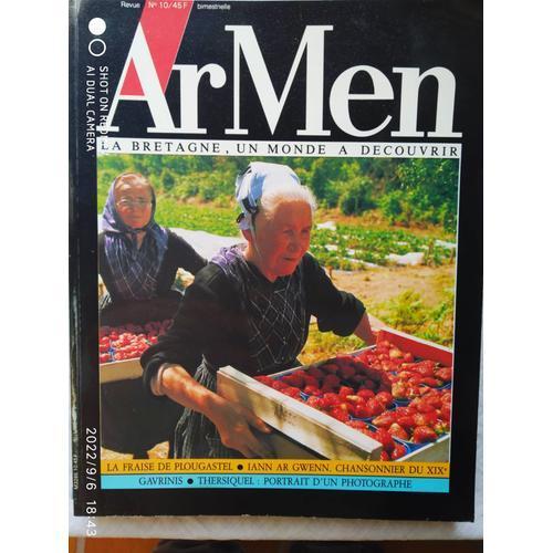 Revue Ar Men, La Bretagne, Un Monde À Découvrir, N°10, Août 1987. A... on Productcaster.