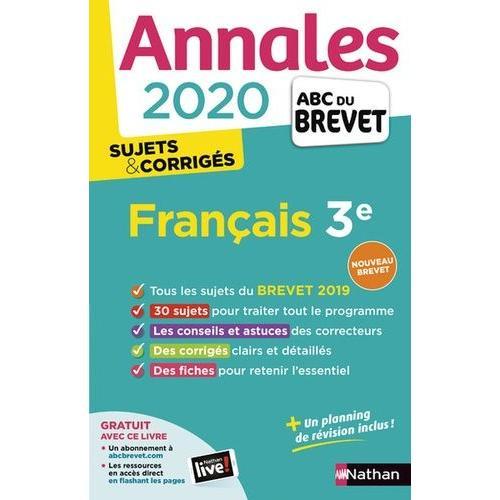 Français 3e - Sujets & Corrigés on Productcaster.