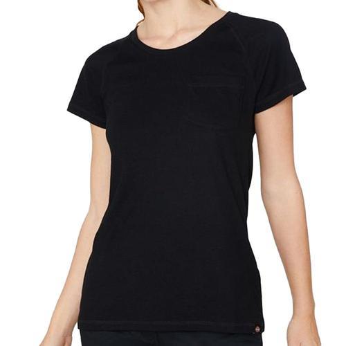 T-Shirt Noir Femme Dickies Performance on Productcaster.