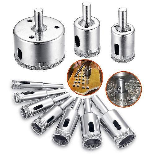 Diamond Drill Bit, Hole Saw Accessory Set Glass/Tile/Ceramic/Marble... on Productcaster.