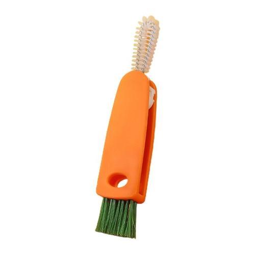 Brosse de nettoyage de bouteilles de lait 3 en 1, brosse multifonct... on Productcaster.