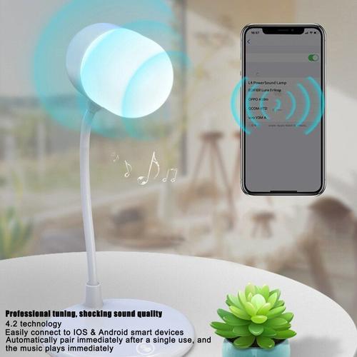 Lampe De Chevet Intelligente Et Tactile, Réglable Et Flexible À 360... on Productcaster.