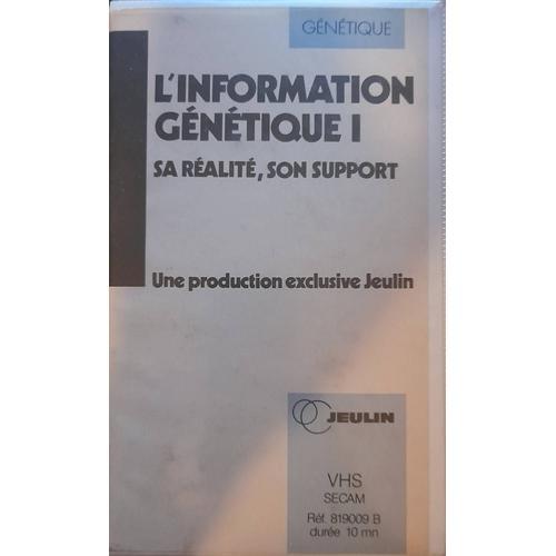 Vhs - Jeulin - L'information Génétique 1 on Productcaster.