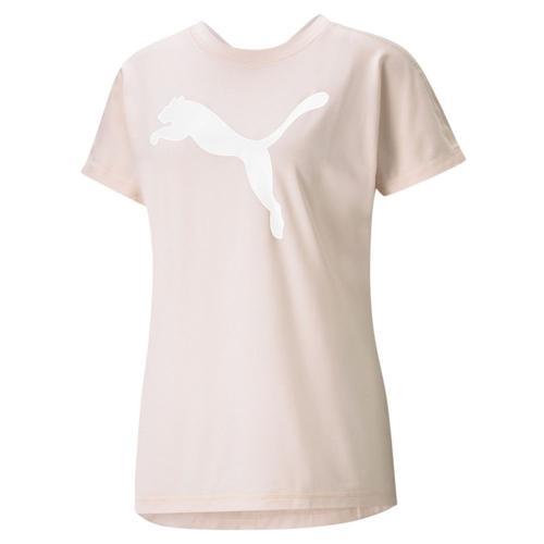 T-Shirt Rose Femme Puma Recycl Cat on Productcaster.