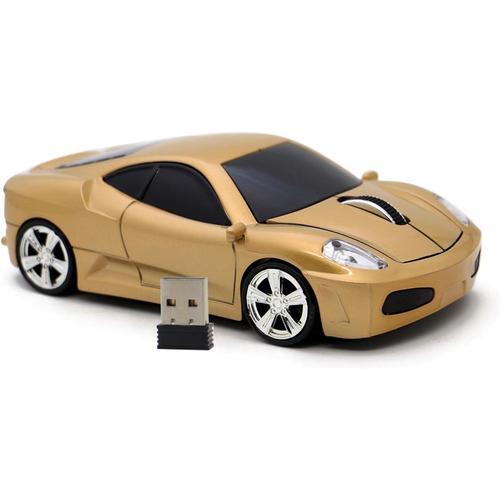 Souris d'ordinateur USB 2.4 GHz Voiture de Course Souris Optique So... on Productcaster.