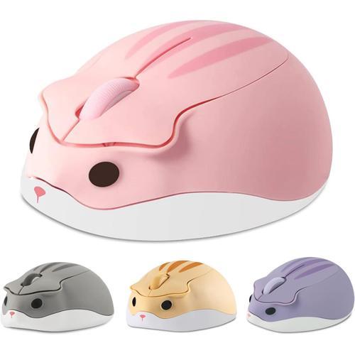 Hamster Forme Souris silencieuse sans Fil Mignon Mini Portable Voya... on Productcaster.