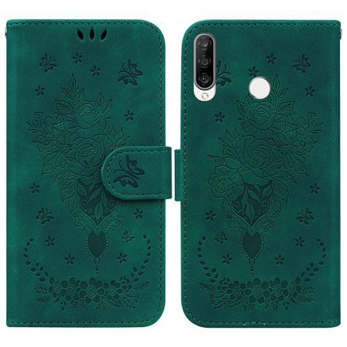 Saturcase Coque Pour Huawei P30 Lite, Une Rose Pu Cuir Magnétique F... on Productcaster.