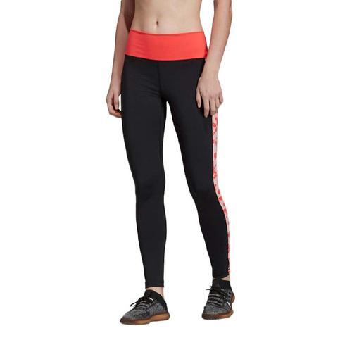 Legging Noir/Rose Femme Adidas Bt Hr L Iter M on Productcaster.