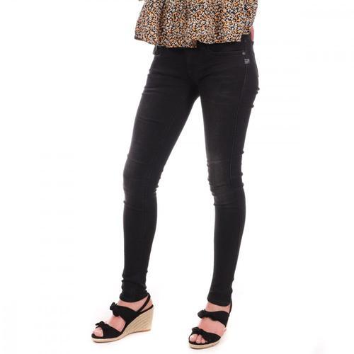 Jean Skinny Noir Délavé Femme G-Star Lynn on Productcaster.