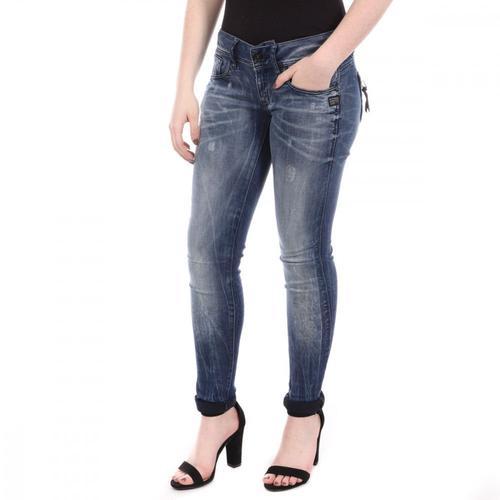 Jean Skinny Bleu Usé Femme G-Star Midge Cody on Productcaster.