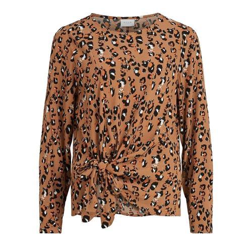 Blouse Camel Femme Vila Kittie on Productcaster.