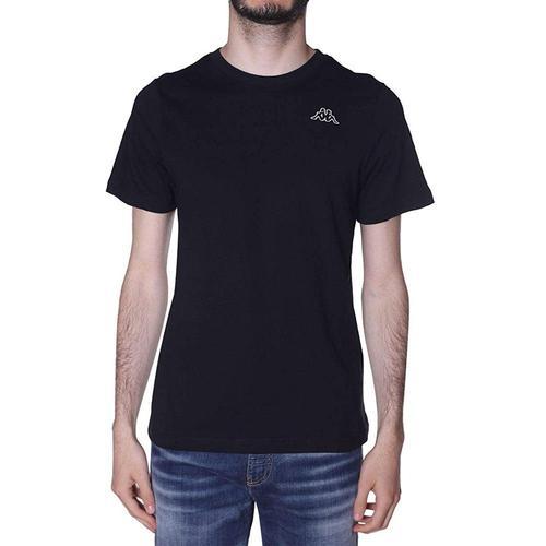 T-Shirt Noir Homme Kappa Cafers Slim Tee on Productcaster.