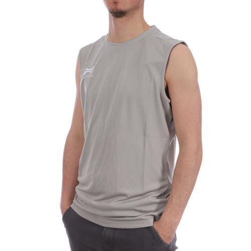 Débardeur Gris Aux Bandes Vertes Homme Hungaria Training Pro Slevel... on Productcaster.