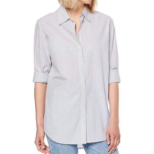 Chemise À Rayures Femme Scotch & Soda Boyfriend on Productcaster.