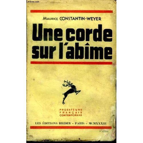 Une Corde Sur L Abîme 5è Édition on Productcaster.