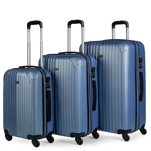 Set De 3 Valises Trolley 55/66/76 Cm En ABS. Rigides, Résistantes E... on Productcaster.