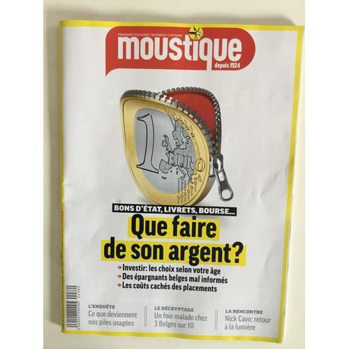 Moustique 5144 Nick Cave Piles Usagées Amélie Nothomb Maylis De Ker... on Productcaster.