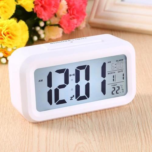 Réveil Smart Thermomètre Calendrier Blanc HAN0 on Productcaster.