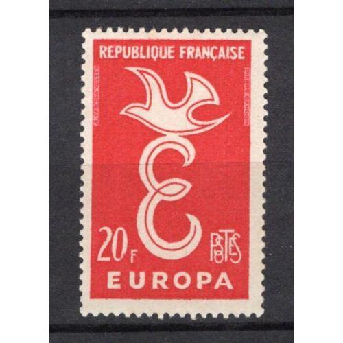 France 1958 Europa 20 Frs Rouge Neuf** on Productcaster.