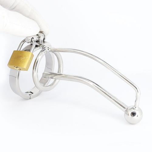 Cage De Masturbation En Métal Pour Hommes, Anneau De Pénis De Chast... on Productcaster.