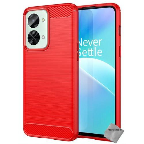 Coque Pour Oneplus Nord 2t 5g - Housse Etui Silicone Gel Carbone + ... on Productcaster.