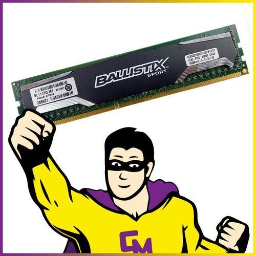 8Go RAM DDR3 Crucial Ballistix BLS8G3D1609DS1S00.16FND PC3-12800 16... on Productcaster.