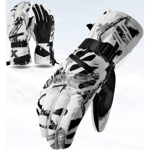 Gants De Ski Avec Écran Tactile, Thermal Gloves Waterproof Snowboar... on Productcaster.