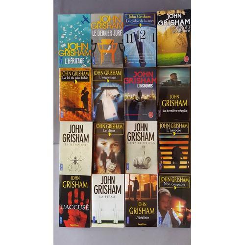 John Grisham - Lot De 16 Livres on Productcaster.