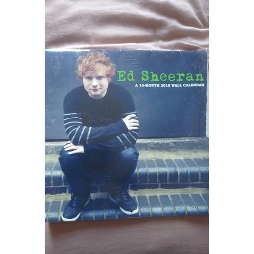 Calendrier Ed Sheeran 2015 on Productcaster.