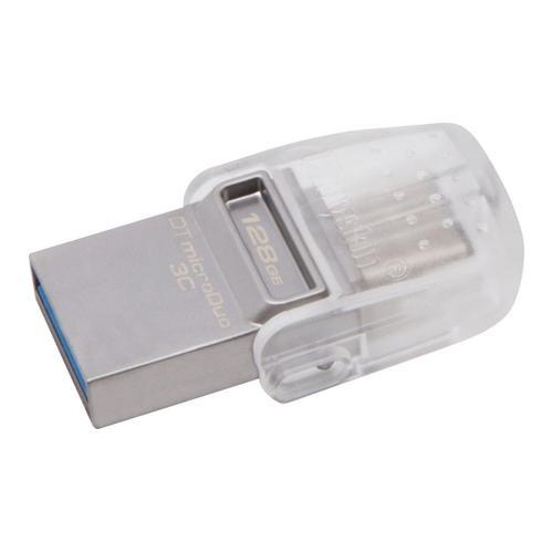 Kingston DataTraveler microDuo 3C - Clé USB - 128 Go - USB 3.1 / US... on Productcaster.