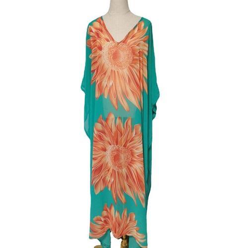 Robe De Plage Vintage, Style Boho, Imprimé, Longue Tunique, Cover-U... on Productcaster.