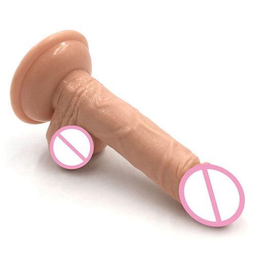 Petit Godemiché Réaliste Pour Femme Adulte, Masturbateur De Pénis A... on Productcaster.